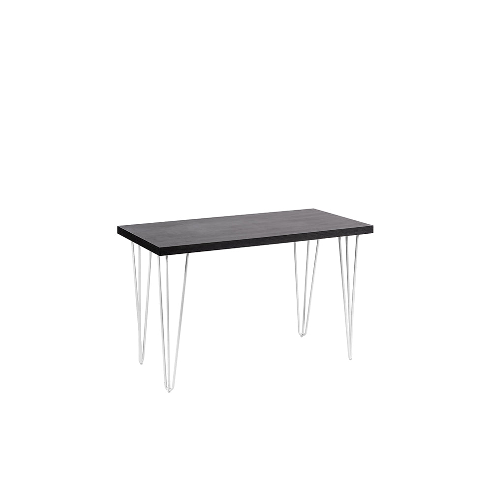 Blackwash Hairpin Cafe Table