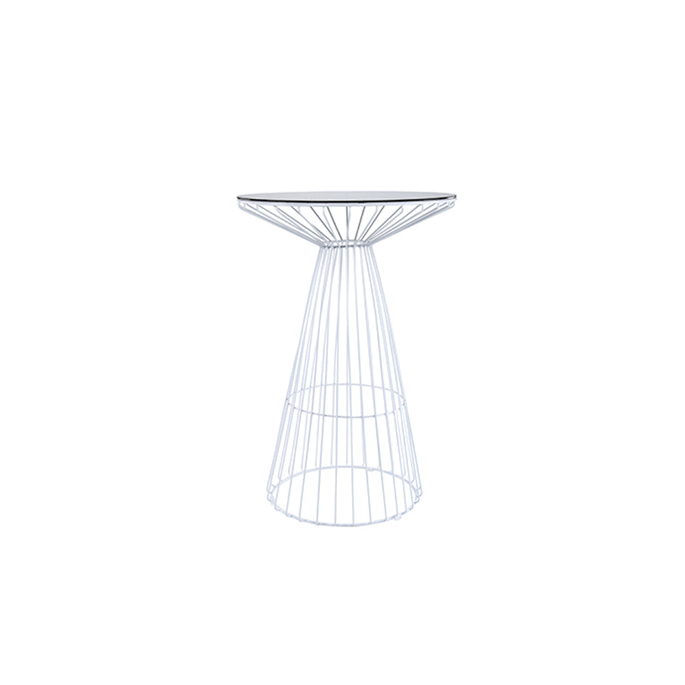 Wire Cocktail Table Gold